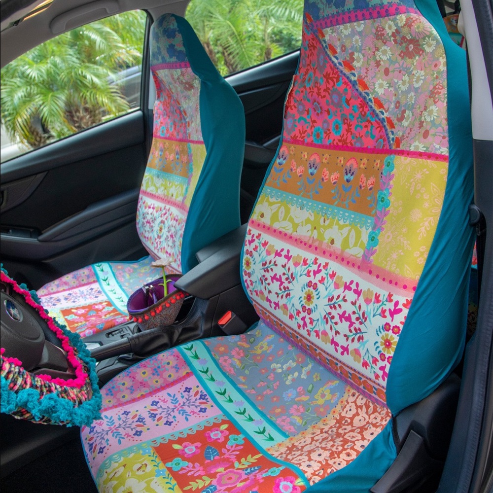 NaturalLife Car Seat Cover Front Patchwork
